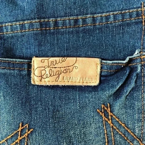 TRUE RELIGION Denim Mini Skirt - Picture 5 of 9